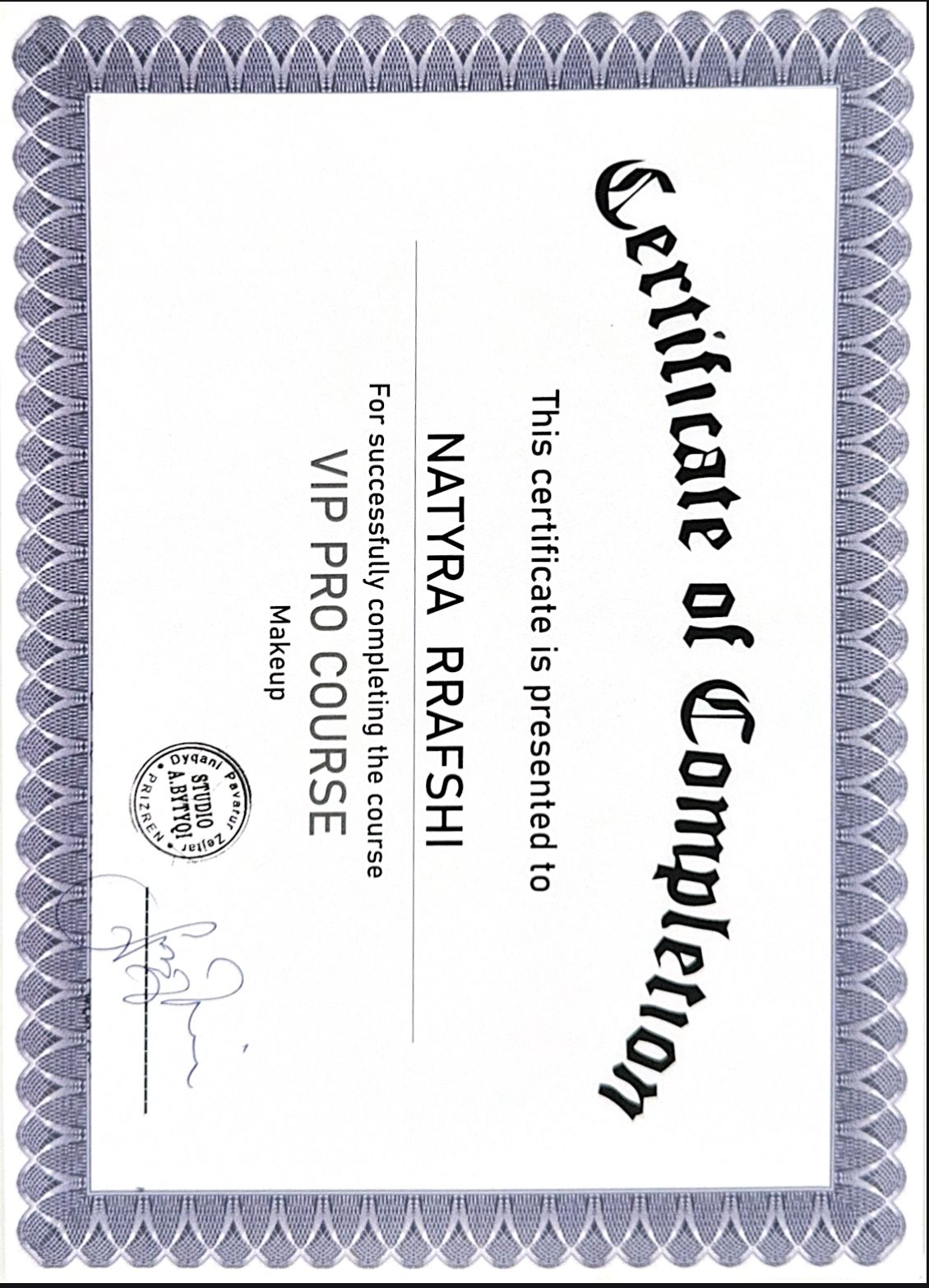 Certifikim 27